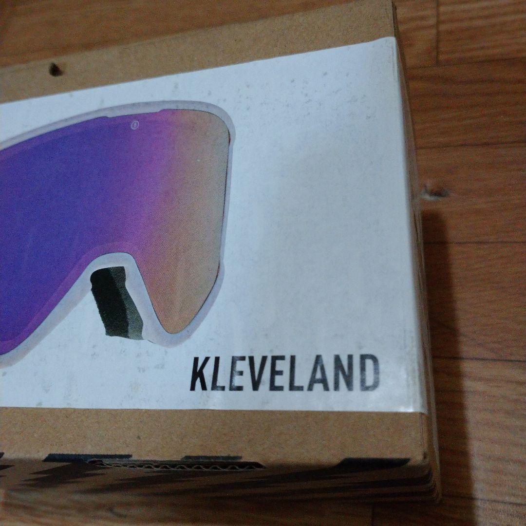 エレクトリック KLEVELAND　　　 ピンククロ−厶　ゴ−グル