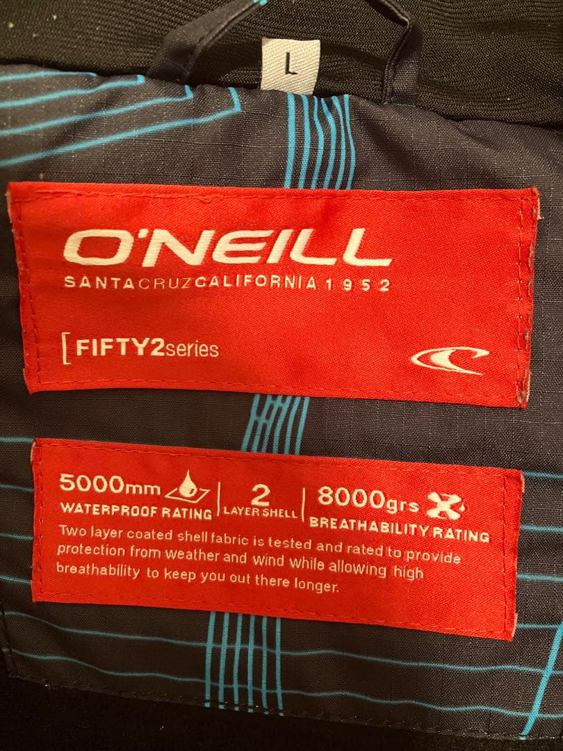 O'NEILL FIFTY2 スノーボードウェア Lサイズ 上下その他手袋等一式