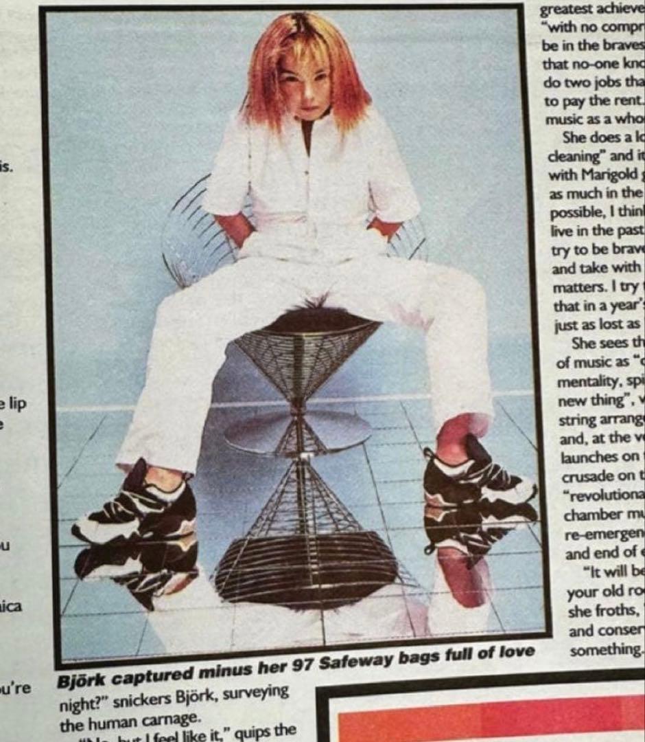 レア‼️ 1996 NME Björk Issue Bjork