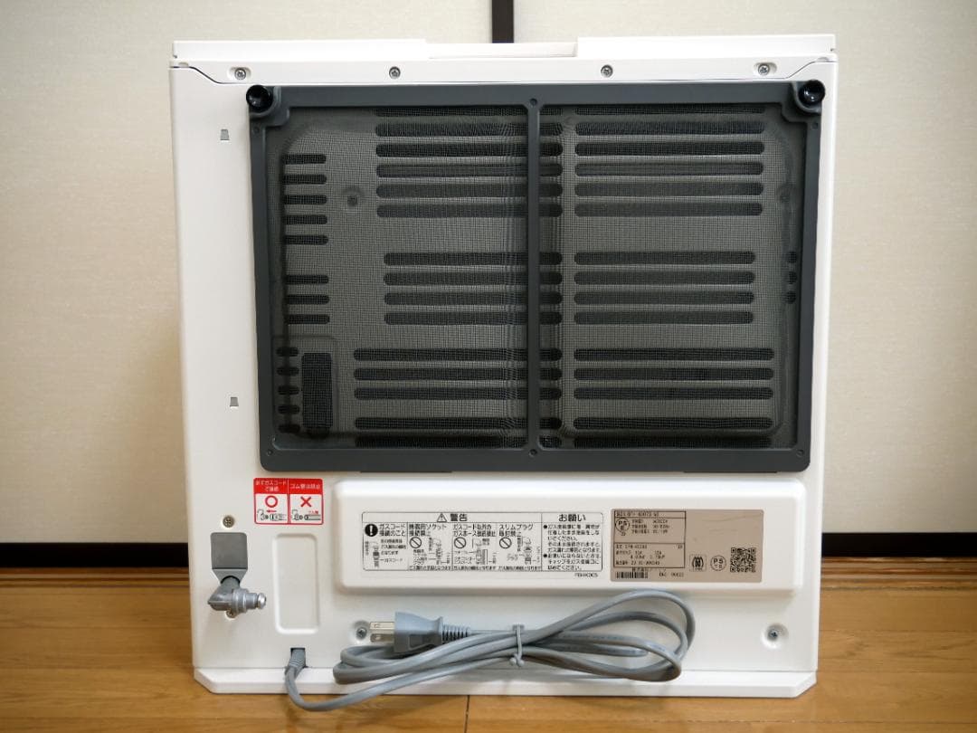 ノーリツ 都市ガス用ガスファンヒーター GFH-4007S-W5 2023年製