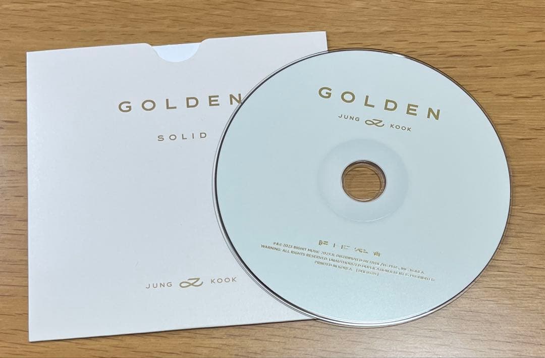 JUNGKOOK GOLDEN 3形態セット（青・白・緑）付属品完