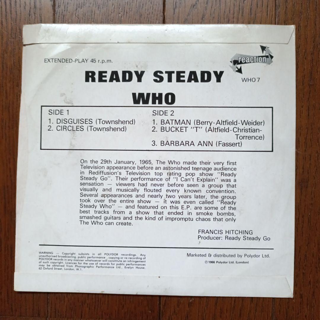 READY STEADY WHO /THE WHO シングル盤