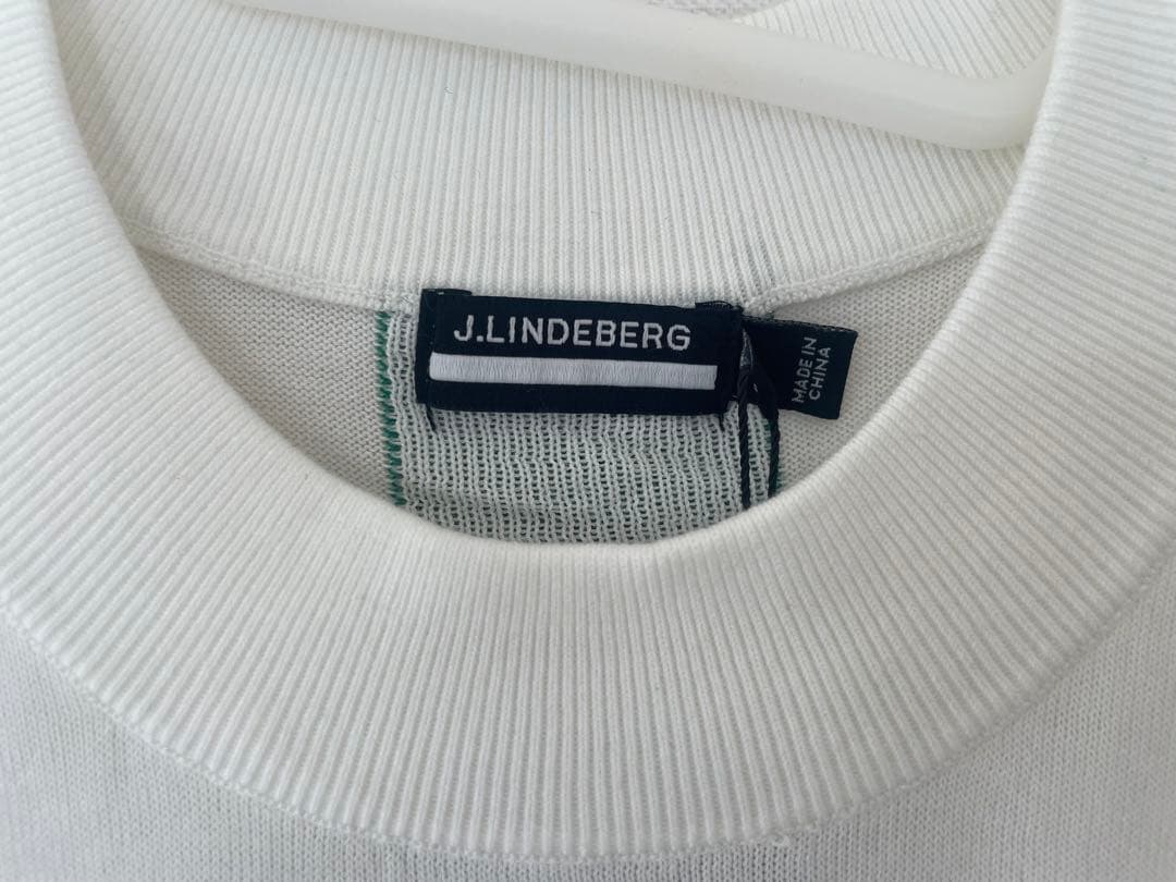 J.LINDEBERG ホワイト セーター
