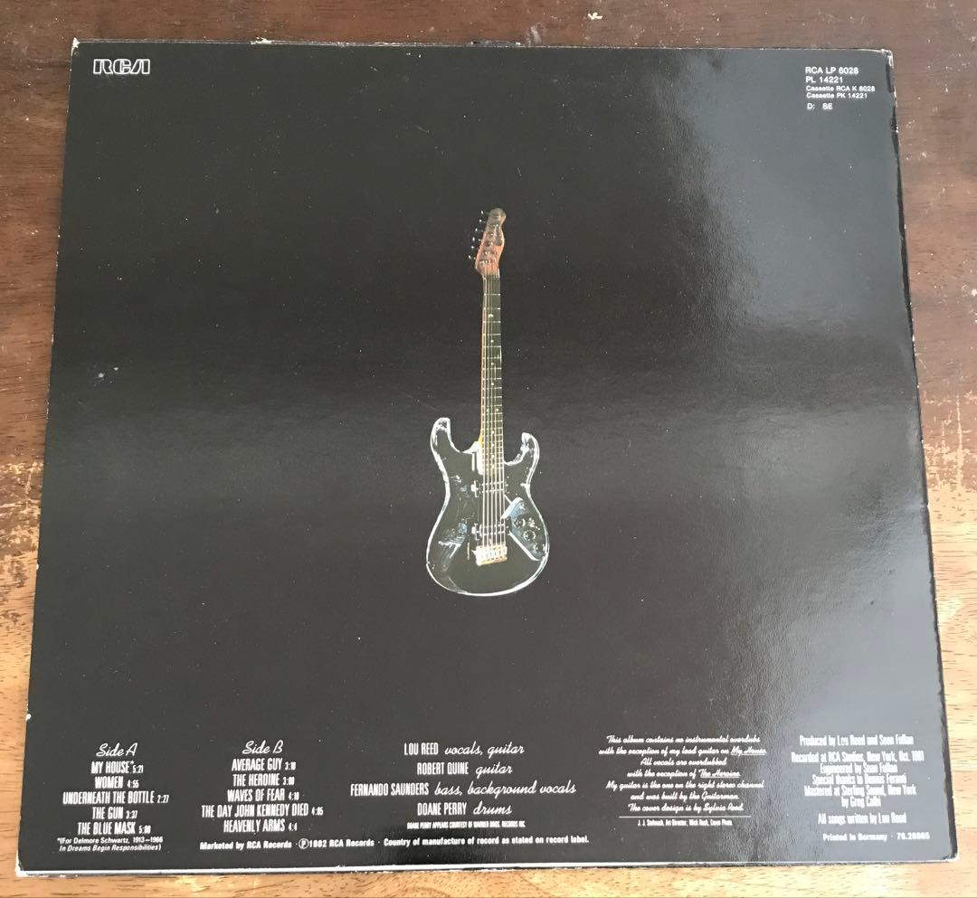 ◾️高音質️GEオリジナル盤■LOU REED / ルーリード■Transforme