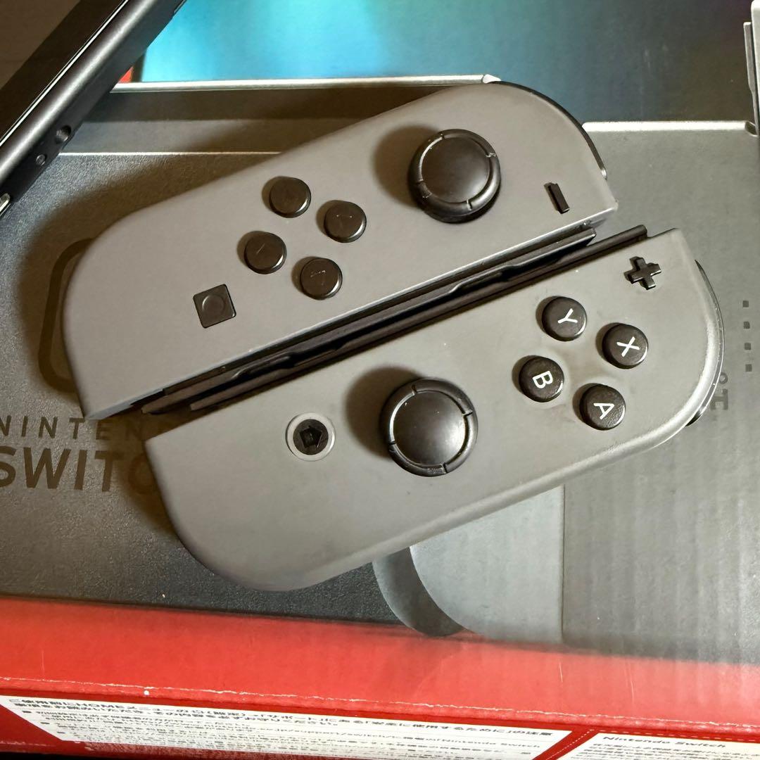 d*2様 Nintendo Switch グレー本体、付属品全てあり