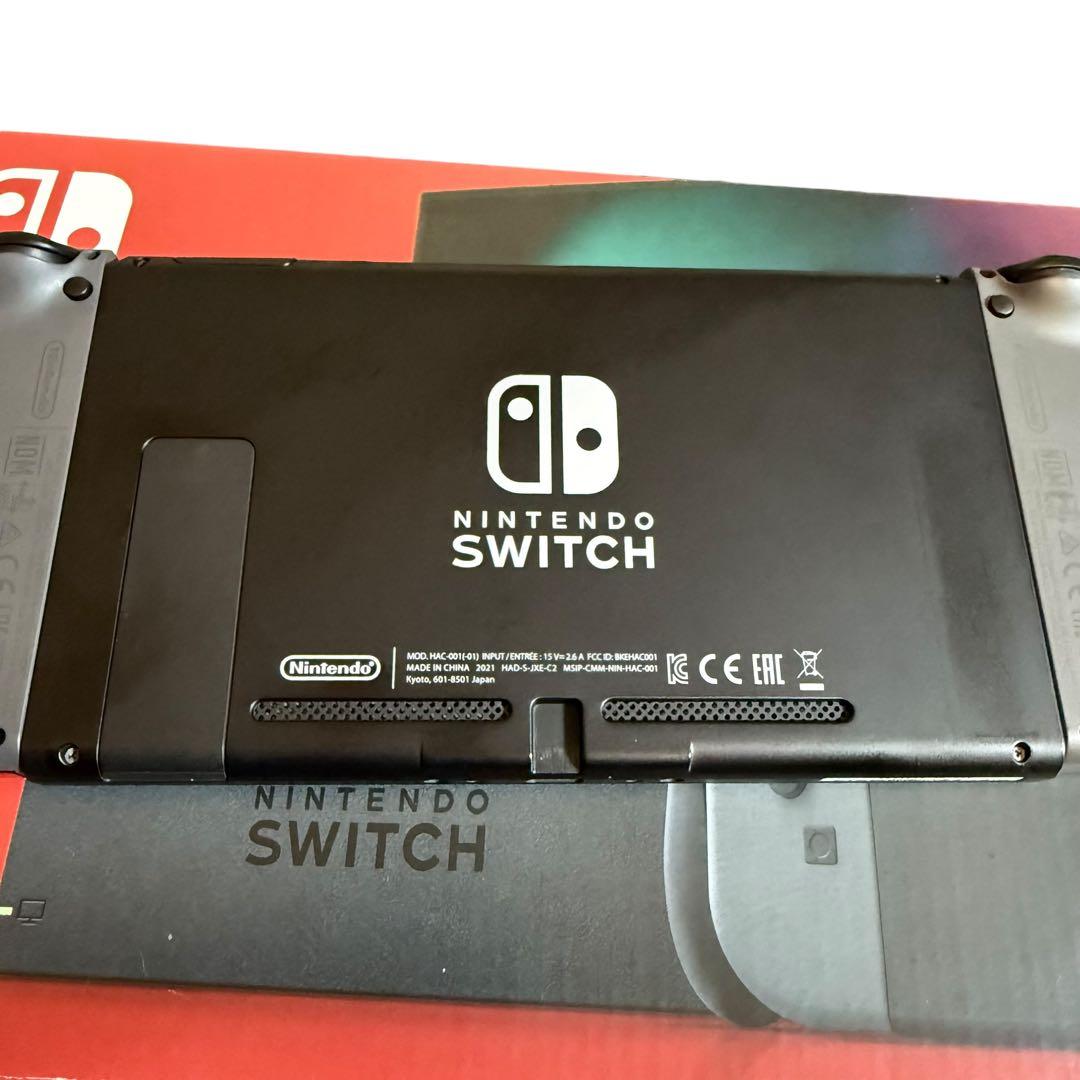 d*2様 Nintendo Switch グレー本体、付属品全てあり