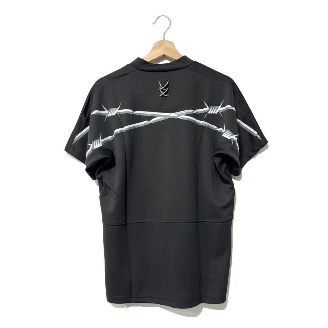 ラッセルノ ゴルフ RSG バーブドワイヤー S/S モックネック ブラック 7