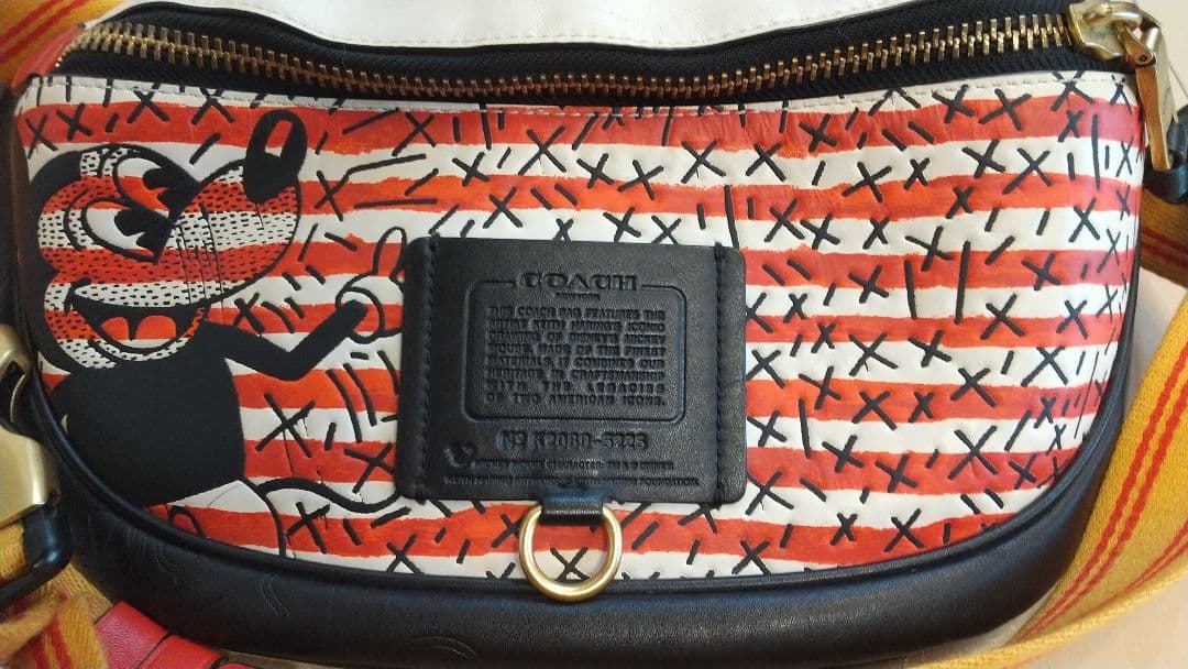 ふうさん!専用 COACH キースヘリング ミッキーマウス コラボ ボディバッグ