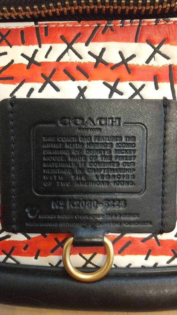 ふうさん!専用 COACH キースヘリング ミッキーマウス コラボ ボディバッグ