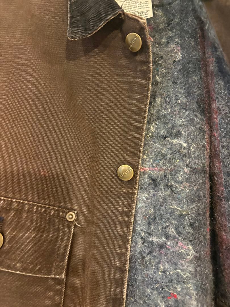 m*a様 【00s極フェード】carhartt DKB XL ブラウン カバーオ
