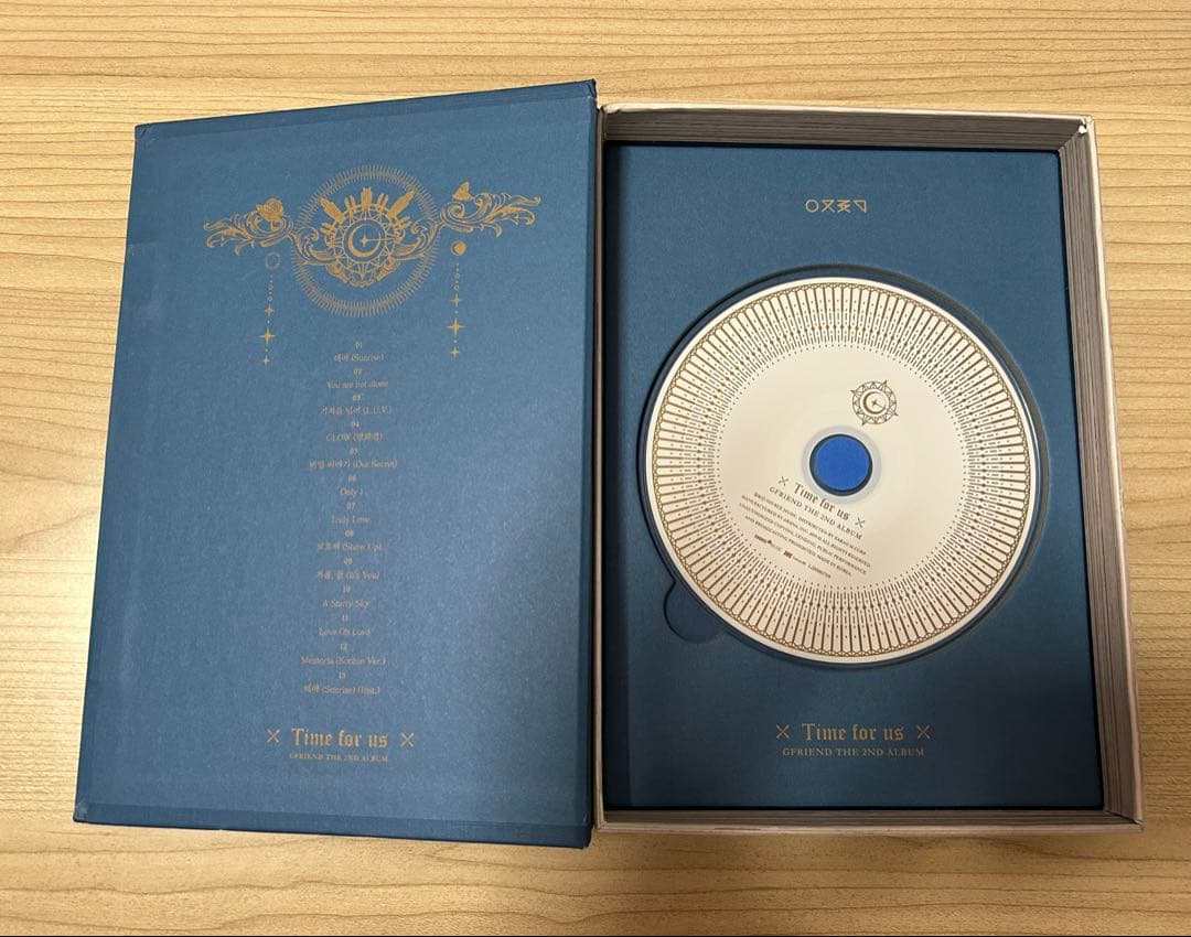 K-POP・アジア gfriend album time for us limited ver