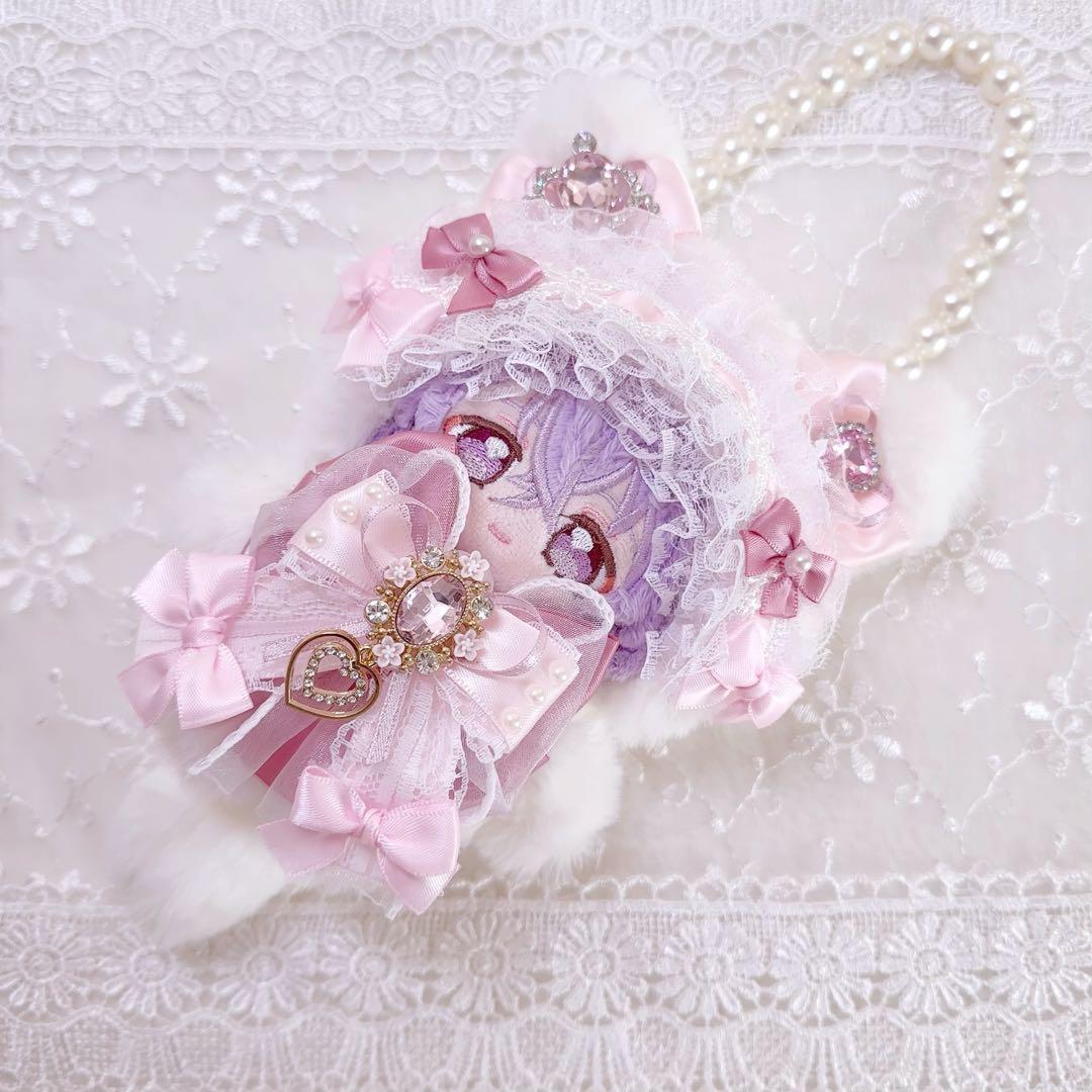 いつぬい　ぬい服　着ぐるみ　ピンク　ねこ　白　あんスタ　ロリータ