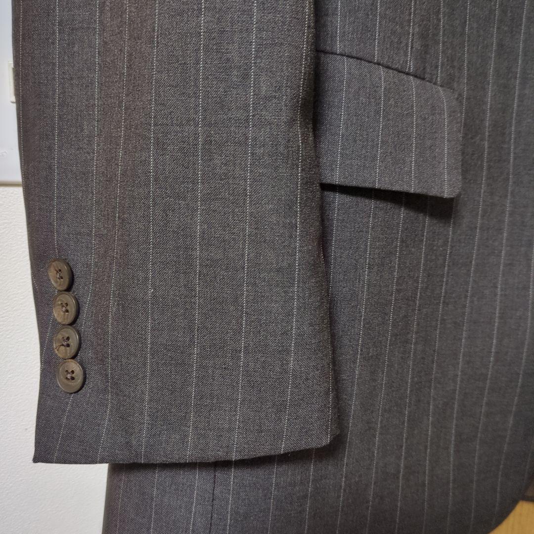 Christian Dior グレー ストライプ スーツ