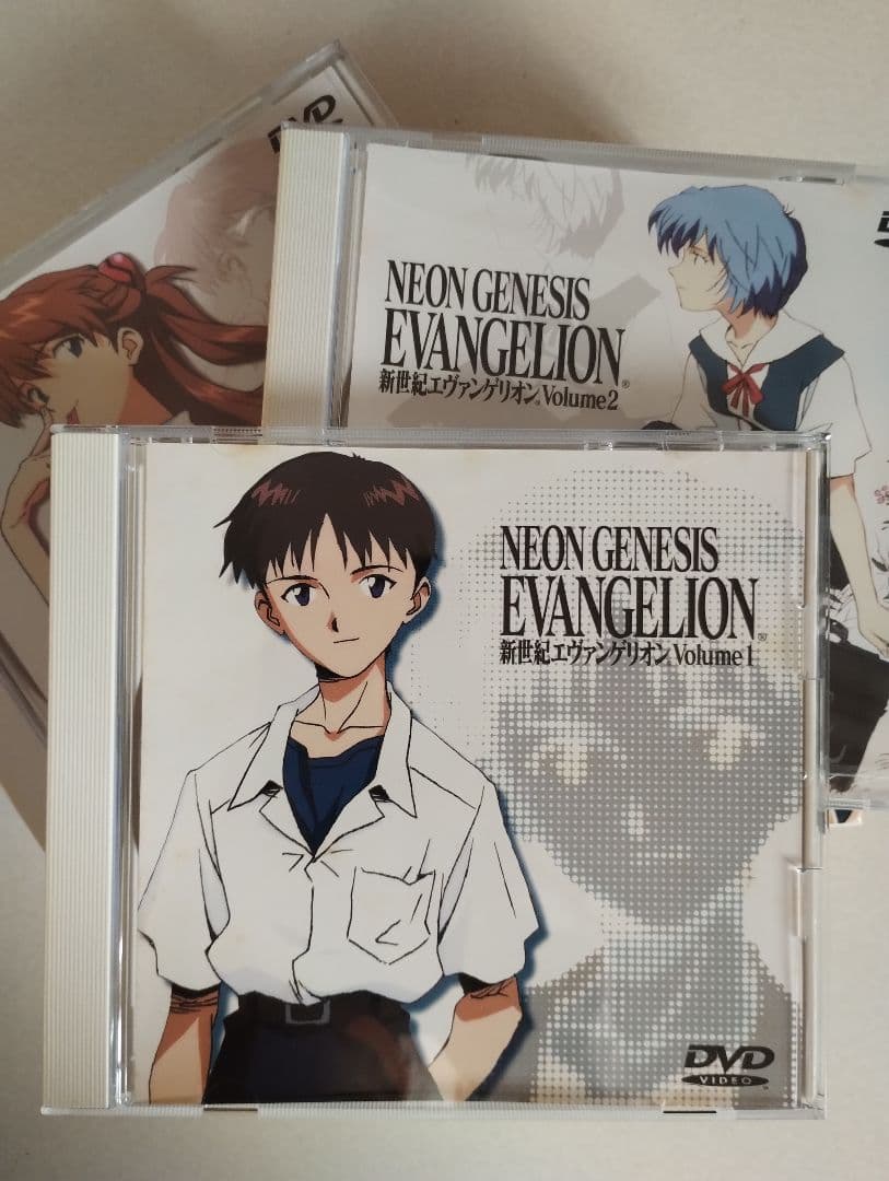 新世紀エヴァンゲリオン DVD BOX 上中下巻 + 音楽CD