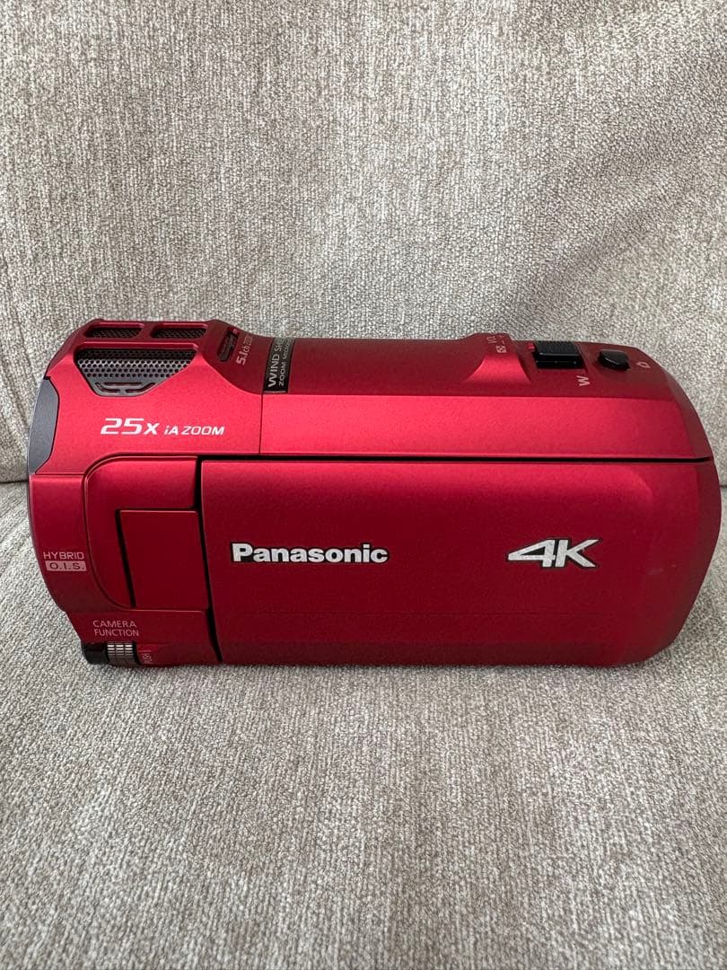 【美品】Panasonic デジタル4k ビデオカメラ　HC-VX992M 赤