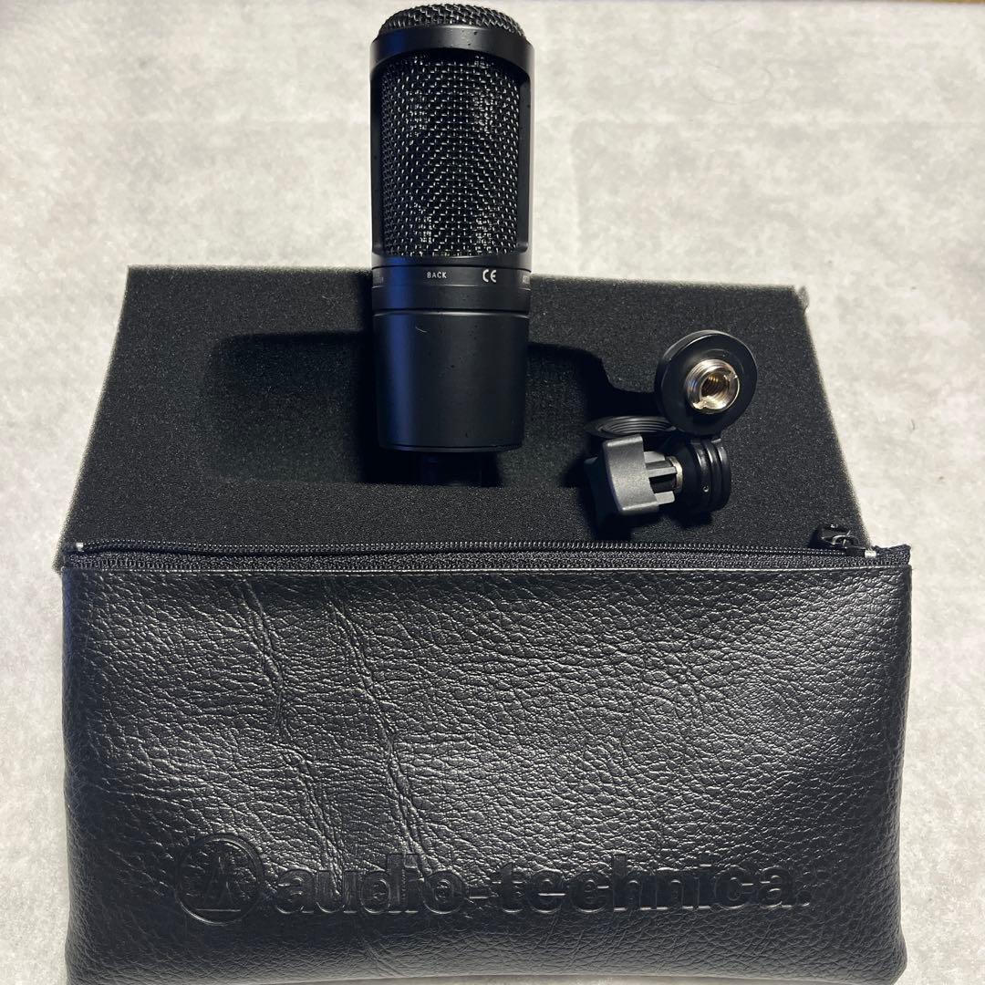 配信機器・PA機器・レコーディング機器 audio technica AT2020