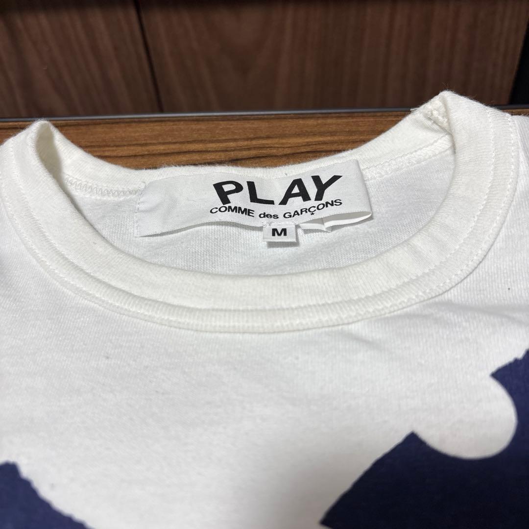 PLAY COMME des GARCONS Tシャツ ドット　ハート M