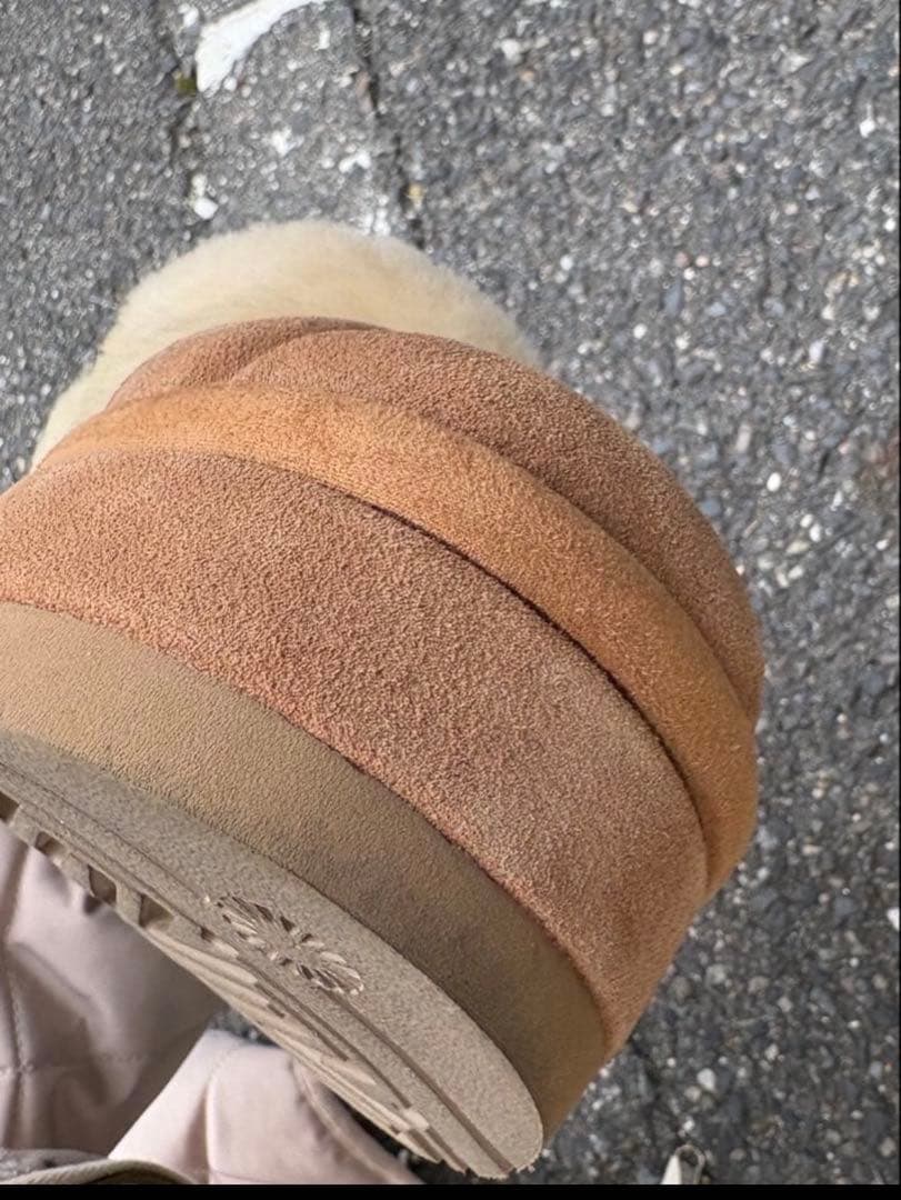 ugg アグ　スリッパ　サンダル　ムートン　24cm