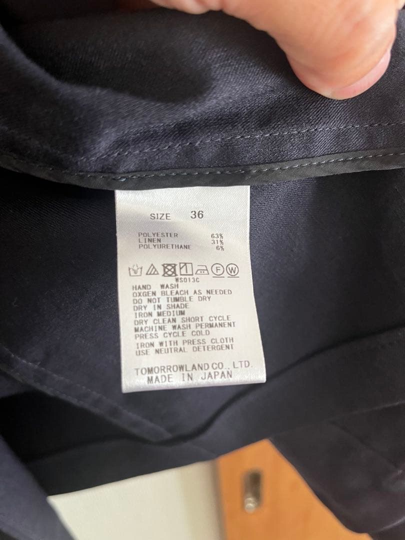 Ballsey ツイルリネンストレッチ ダブルブレストジャケット