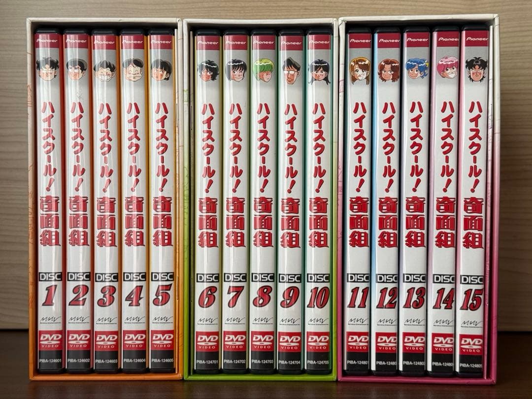 【ハイスクール！奇面組】DVD-BOX 全3巻セット