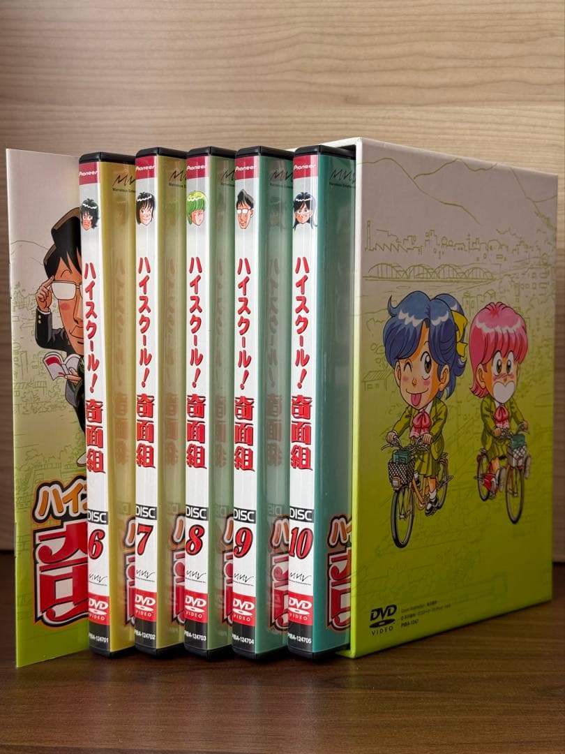 【ハイスクール！奇面組】DVD-BOX 全3巻セット