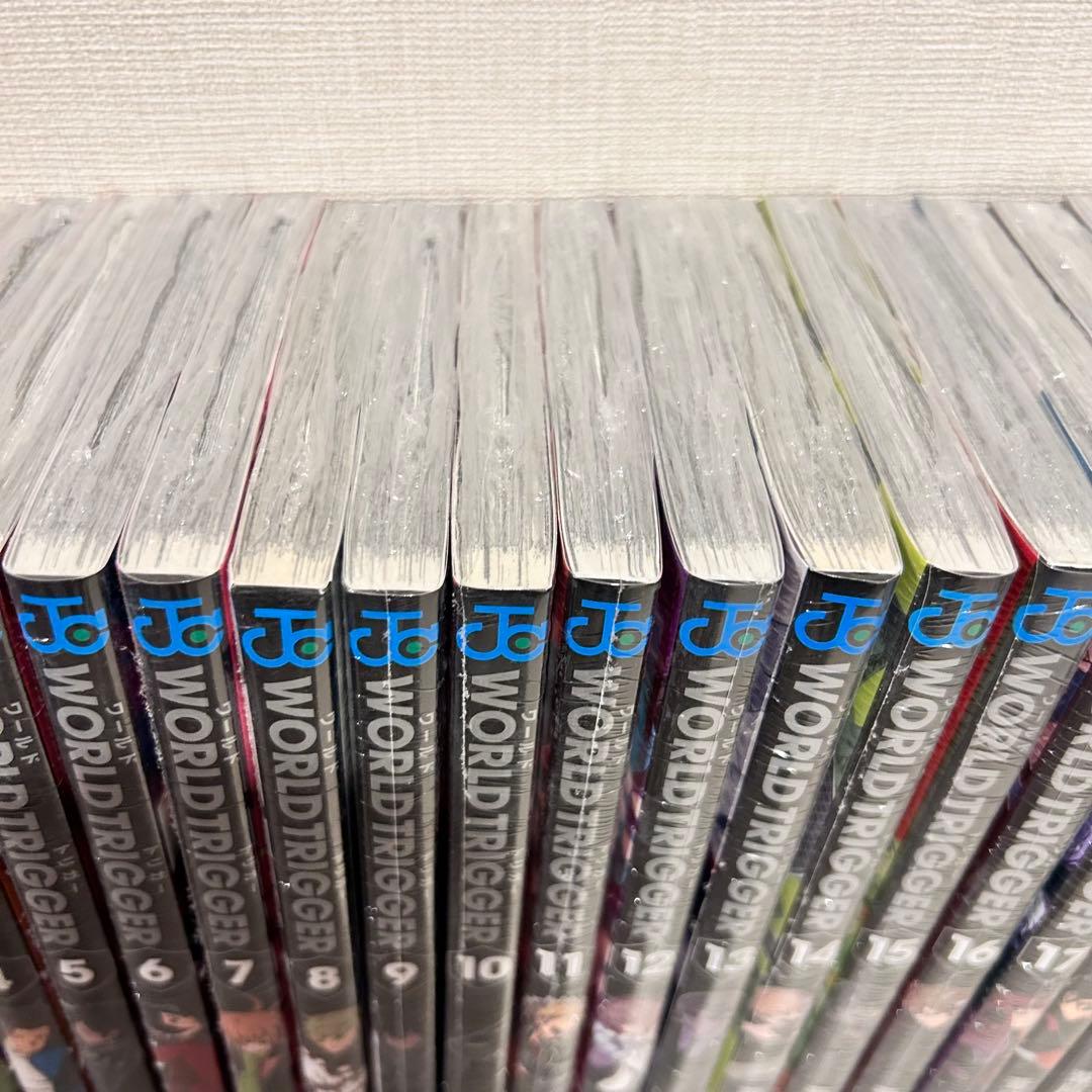 ワールドトリガー　1〜19巻＋27巻28巻　未開封多数