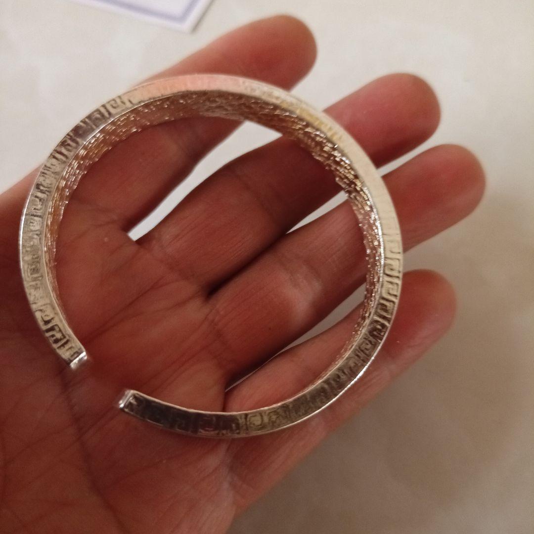 足銀999.9刻印バングル重量約57g
