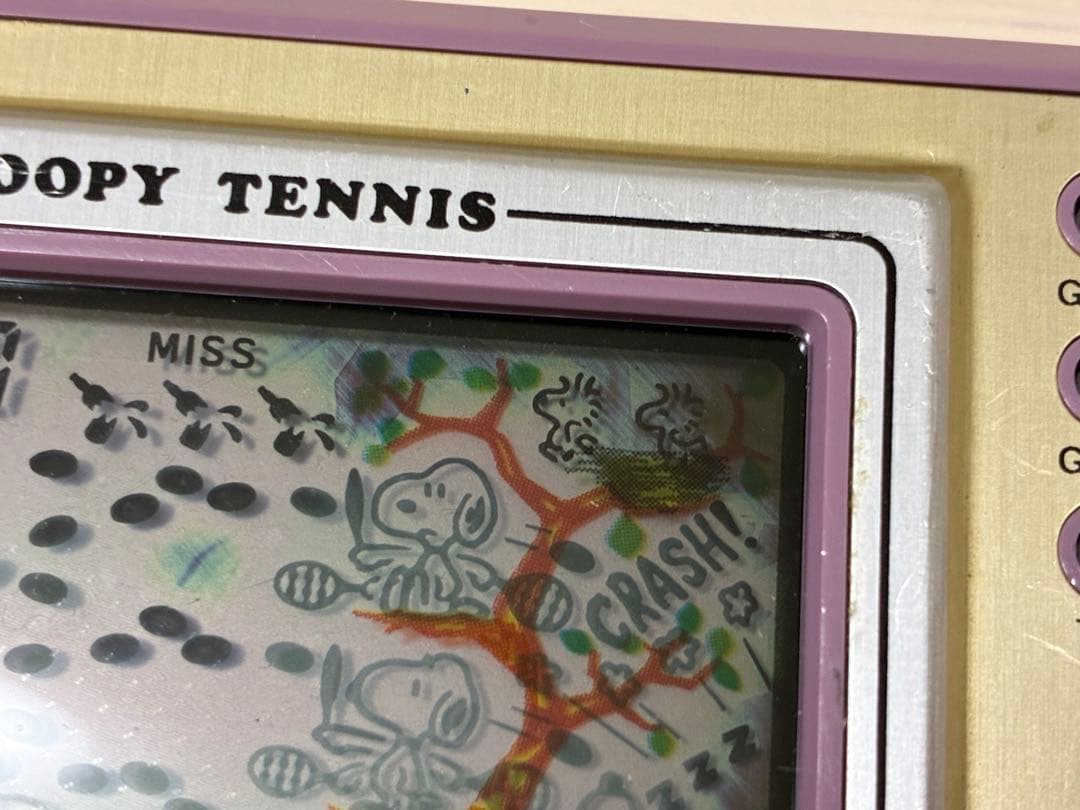 任天堂 ゲーム&ウォッチ スヌーピーテニス