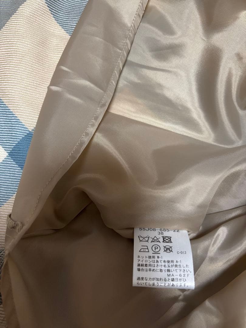 BLUE LABEL CRESTBRIDGE 38 長袖 ワンピース リボン