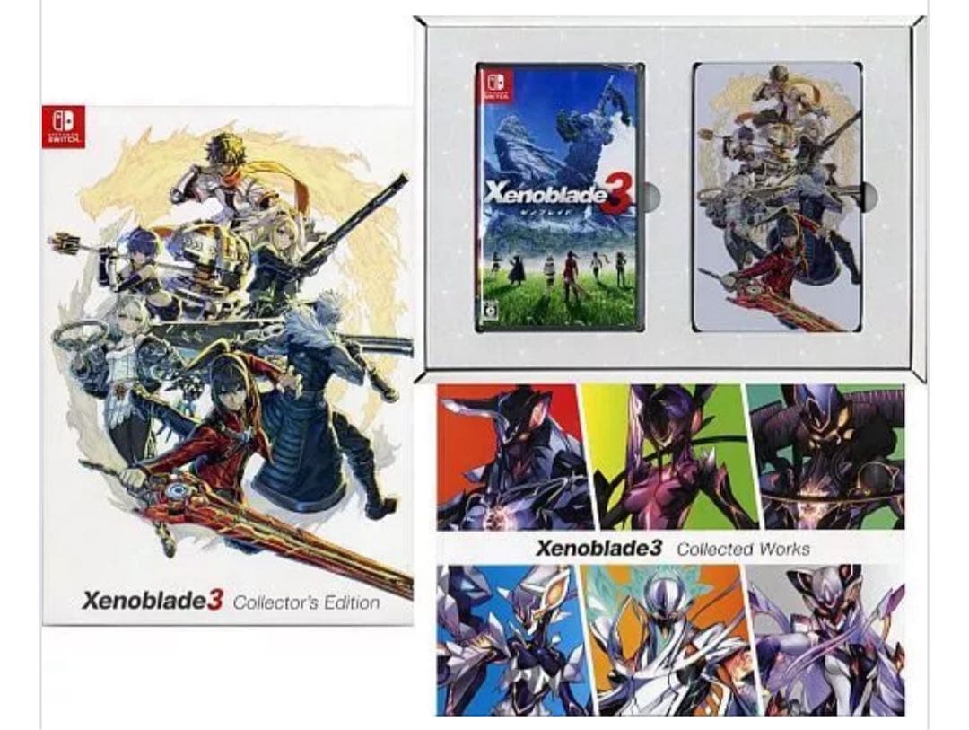 Switchソフト付Xenoblade3 ゼノブレイド3コレクターズエディション