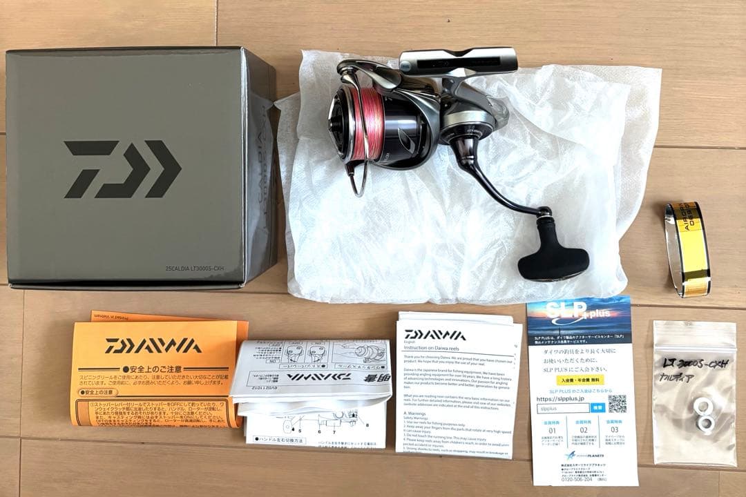 値下げ‼️美used ダイワ 25カルディア LT3000-CXH ベアリング交換