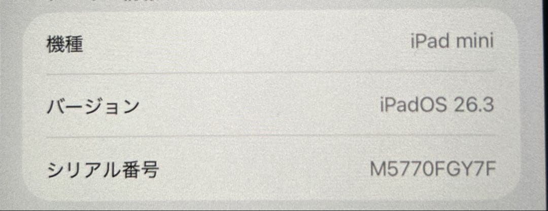 Apple iPad mini (第7世代) 128GB