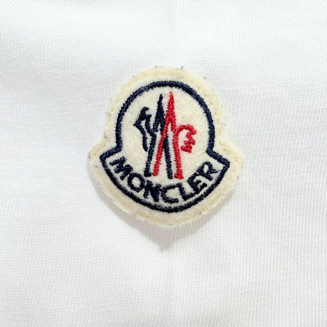 【極美品】 MONCLER Tシャツ 半袖 ロゴ マグリア ホワイト XS