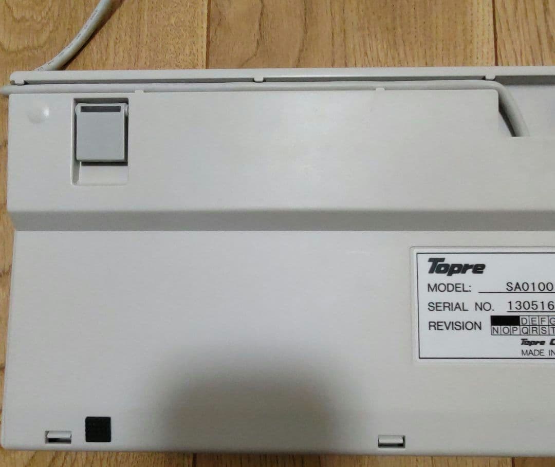 キーボード　REALFORCE 108UH　SA0100　東プレ