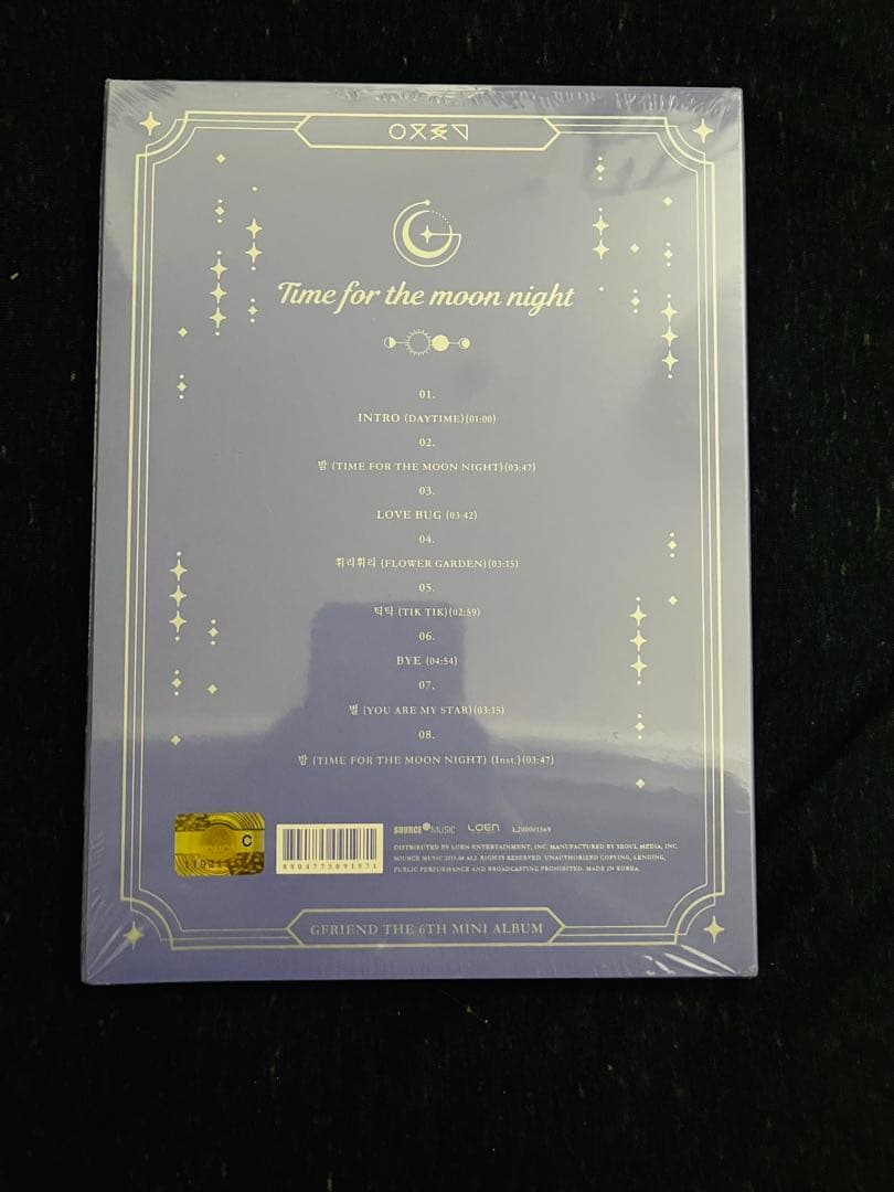 GFRIEND Time for the moon night ミニアルバム