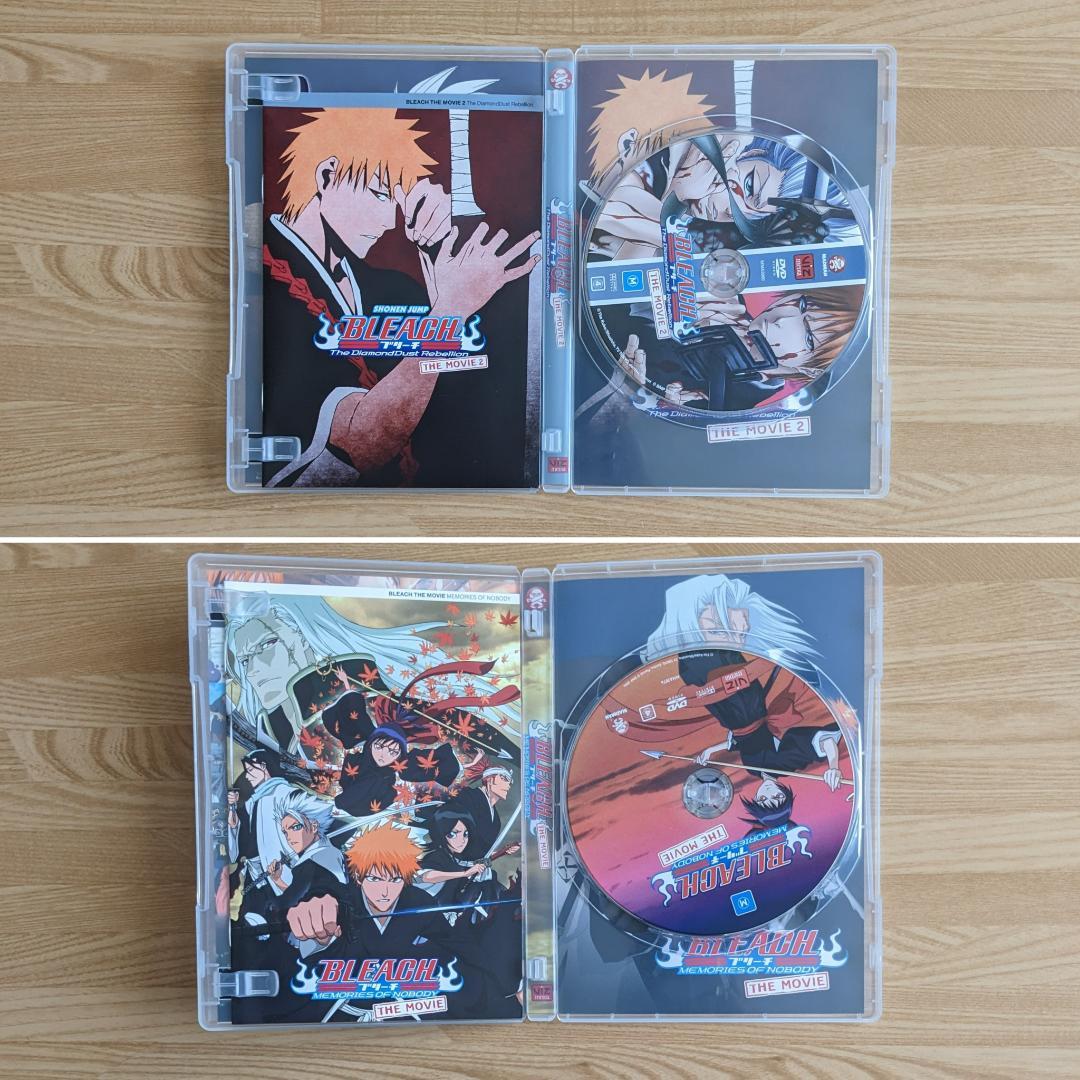 中古 リージョン機必要 海外限定版 劇場版 ブリーチ 映画 アニメ DVD
