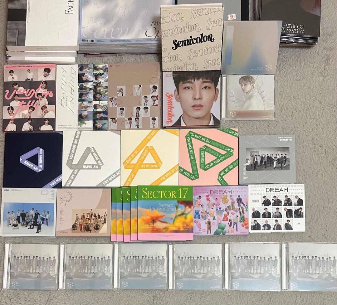 SEVENTEEN セブチ まとめ売り アルバム トレカ うちわ