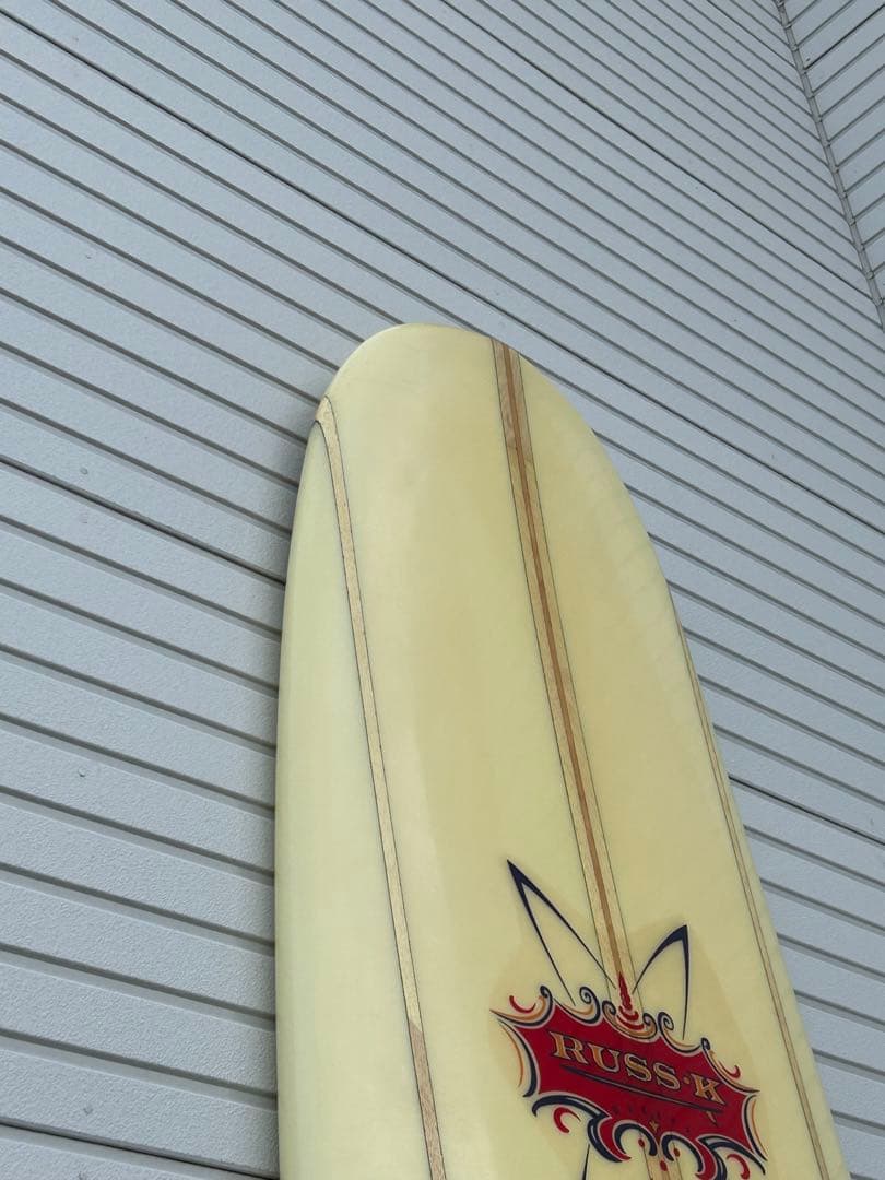RUSS-K ロングボード イエロー 330cm カバー付き