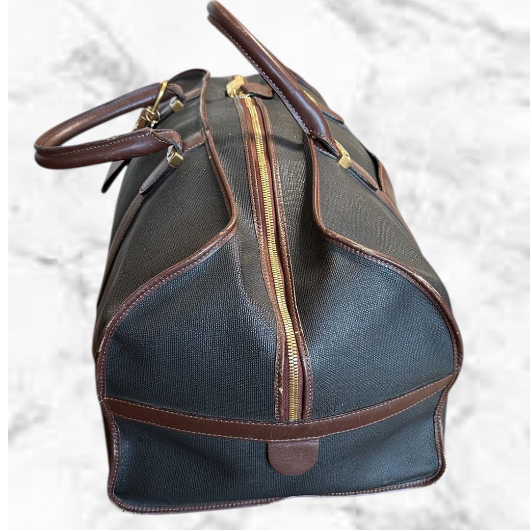 【美品】dunhill ダンヒル ボストンバック ハンドバッグ
