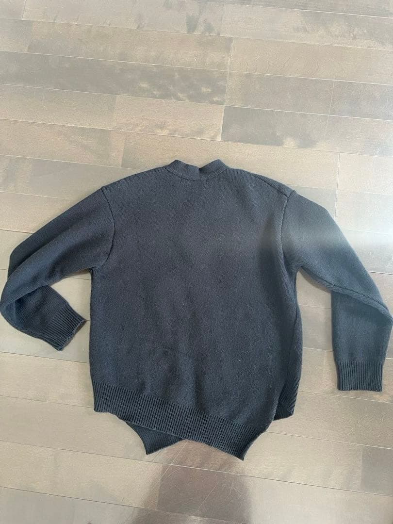 CDG アシンメトリーカーディガン