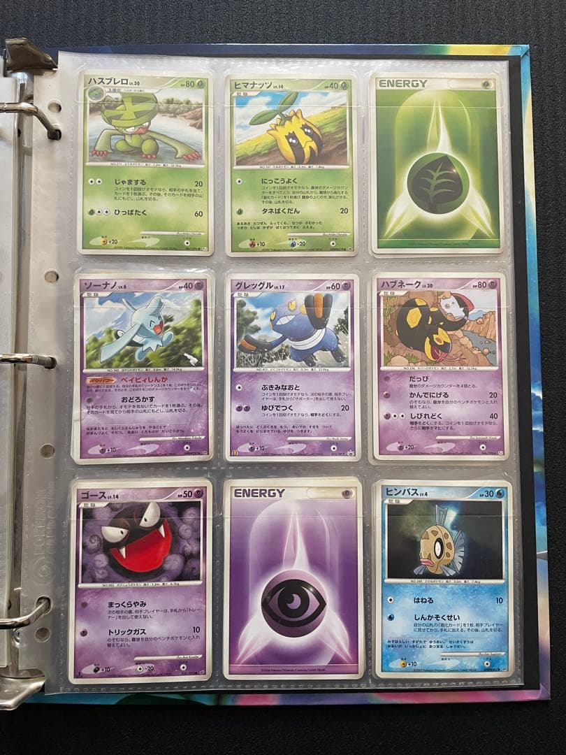 ポケモンカードゲームDP オフィシャル　コレクション　ファイル　カード込み