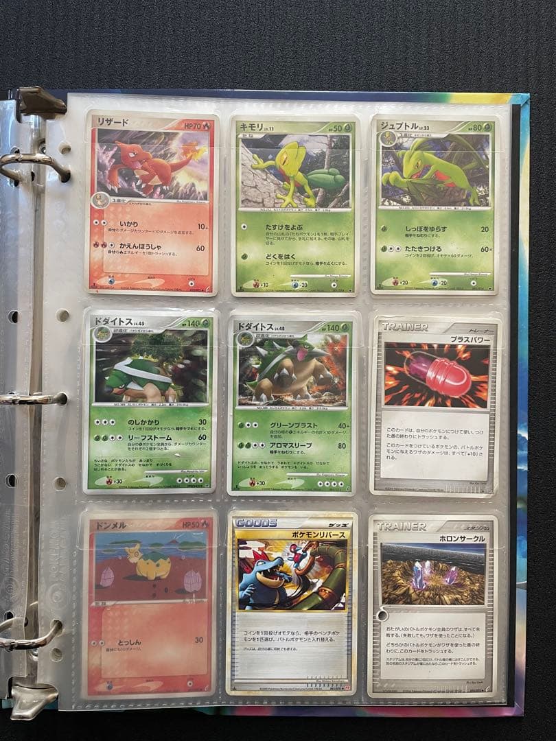 ポケモンカードゲームDP オフィシャル　コレクション　ファイル　カード込み