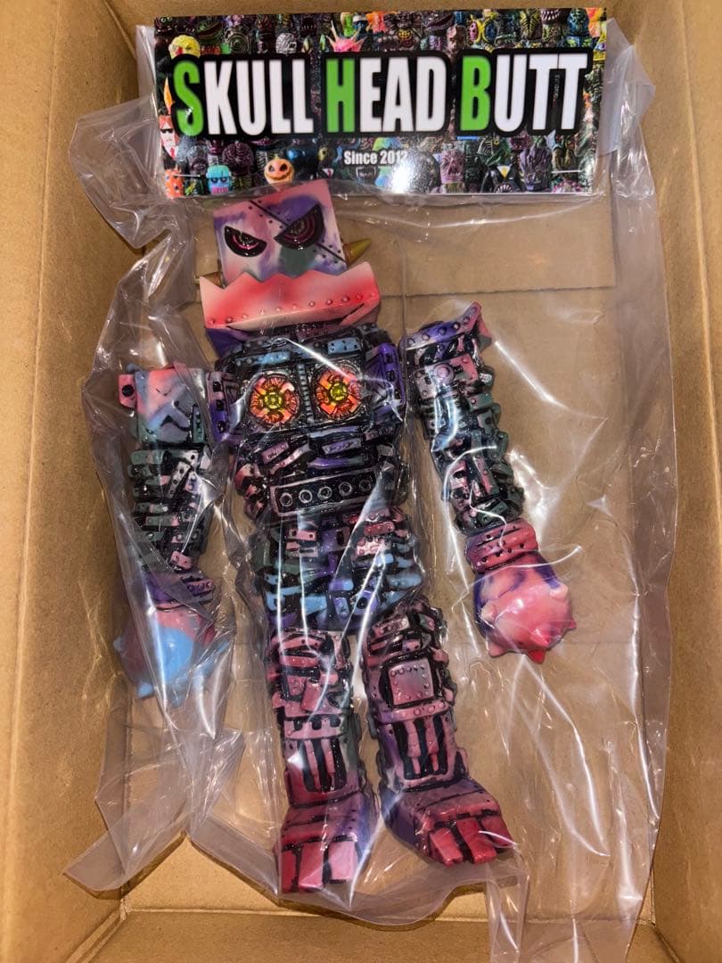 ジャンカーV クレイジーヘッド マーミット ソフビ 未開封品 マーブル