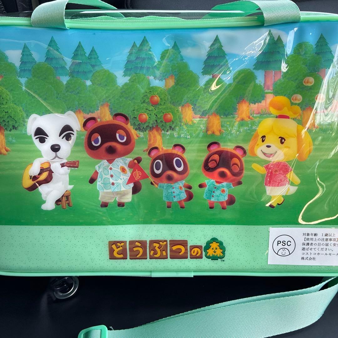 新品未使用　コストコ あつまれどうぶつの森　ぬいぐるみバッグ　あつ森 新品