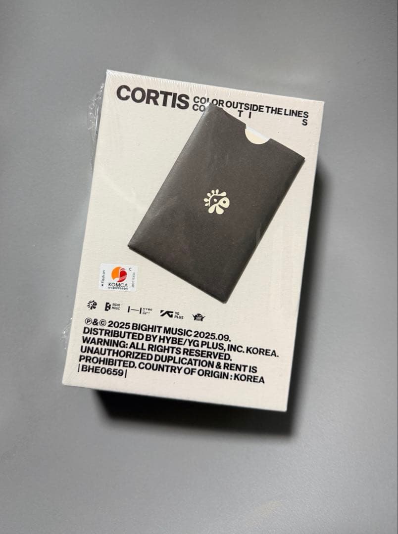 cortis アルバム　Singing Bowl ver. 新品未開封
