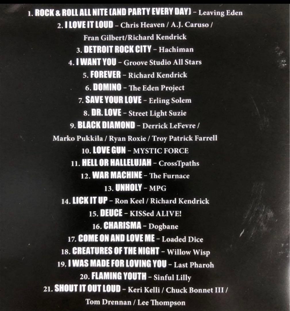 洋楽 A TRIBUTE TO KISS / ROCK & ROLL ALL NITE