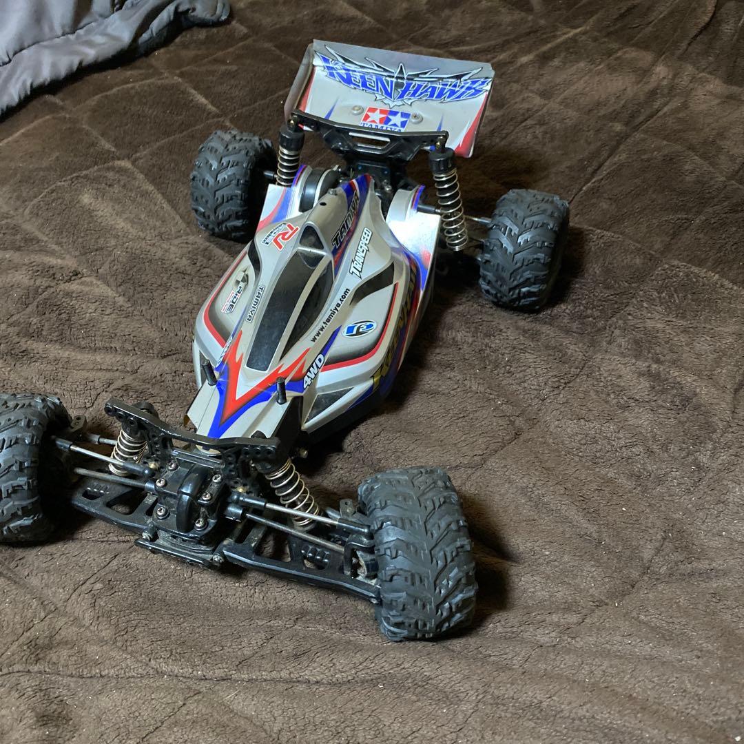 ク*ン様 タミヤ4WDバギーキーンホークDF-03中古