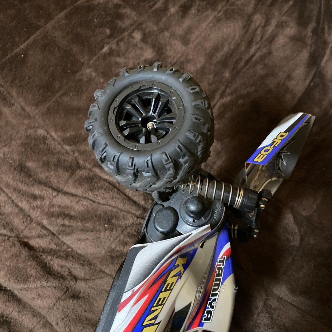 ク*ン様 タミヤ4WDバギーキーンホークDF-03中古