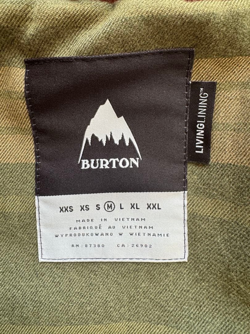 【Burton】スノーボードウェア 上下セット メンズM/S 2回着用