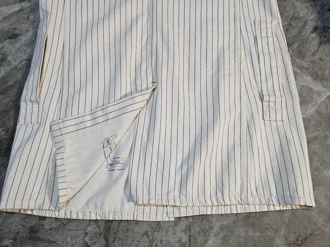 sugar cane ストライプカバーオール (size ３８)M